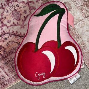 Juicy Couture Pink Cherry Kids Pillow